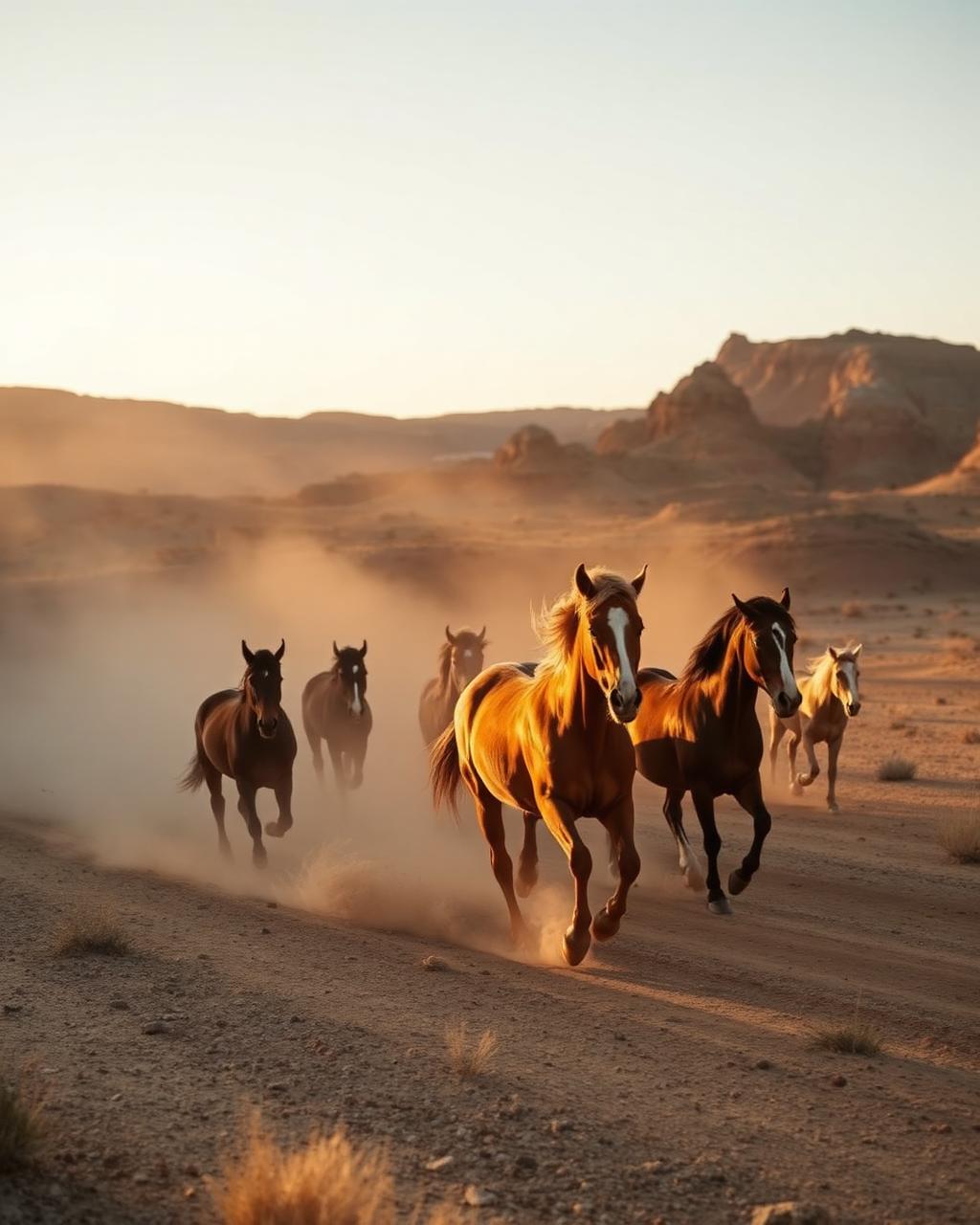 Running Horses
